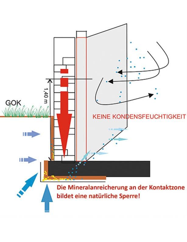 Trocknung in den Folgewochen